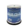 Optical Quantum Music Digital Audio Silver Top 700MB 52x Blue AZO CD-R with Noise Free Playback for Optimal Audio Music Recording, 100 Discs view 1