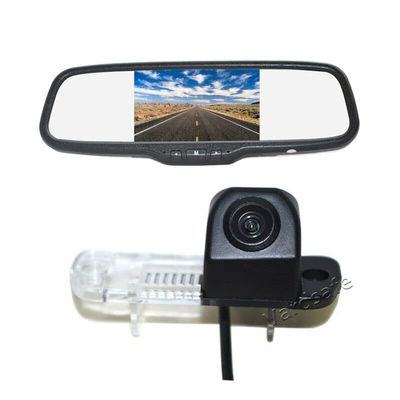 Vardsafe VS496C 5 inch Clip-on Mirror Monitor & Rear View Parking Camera for Mercedes Benz GL ML320 350 300 250 450 63 W164 W251 R300 R350 R500
