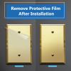 LIDER Reflective Blank Device Wall Plate, Oversized 1-Gang, Acrylic view 4