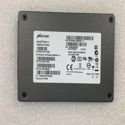 For HP 652181-002 Micron SSD C400 Solid State Drive 128GB SATA MTFDDAK128MAM-1J1