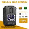 CammPro I826 HD Police Body Camera,128G Memory,Waterproof Premium Portable Body Worn Camera with Audio Recording Wearable,Night Vision,GPS for Law Enforcement (1440P) view 2