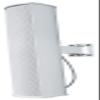 Rockville Wet Array 4 White 70V 60W Commercial Wall Mount Swivel Column Speaker, 2-Way Line Array Design, IP55 Waterproof, Indoor/Outdoor Use for Restaurants, Churches, Auditoriums (8 Item) view 4
