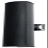 Rockville Wet Array 4 Black 70V 60W Commercial Wall Mount Swivel Column Speaker, 2-Way Line Array Design, IP55 Waterproof, Indoor/Outdoor Use for Restaurants, Churches, Auditoriums (8 Item) view 2