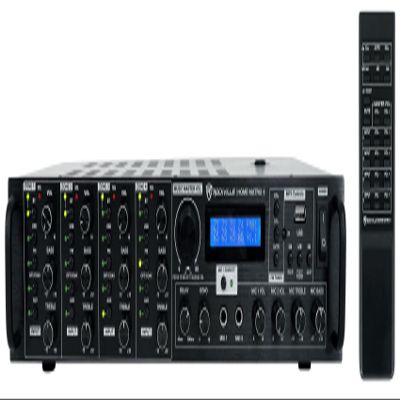 Rockville Home Matrix 4 Zone 8 Channel 600w Amplifier for Restaurant/Bar/Cafe
