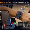 aeac Smart Watch Fitness Watch for Men Women, Alexa Built-in & Stable Bluetooth Call, with Heart Rate/SpO2/Sleep Monitor, 100 Sports, IP68 Waterproof Smartwatches for iOS Android view 2