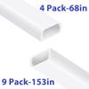 Cable Hider Raceway Kit 68in & 153in Bundle view 1