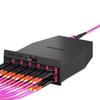 AMPCOM MPO to MPO Trunk Cable 50/125m Multimode OM4 (12 Fiber, MPO to MPO Female, Type B, LSZH/Riser, UPC, Magenta) 2m (6ft) view 4
