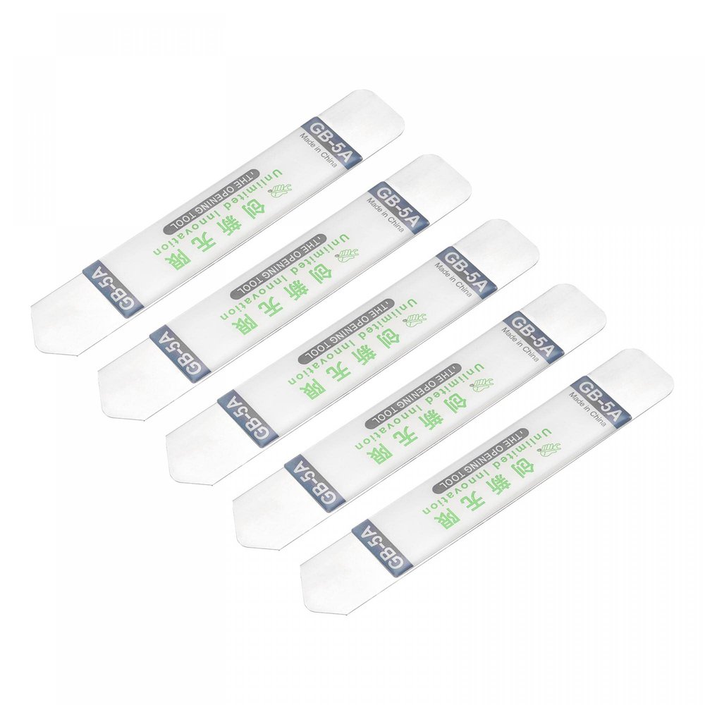 MECCANIXITY Pry Opening Repair Tools Metal Spudger 5pcs for Mobile Phone PC Tablet Laptop LCD Screen Smart Phone Repair 120x20mm