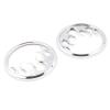 FINMOKAL Chrome Black Flame Front Speaker Grill Trim Cover For Harley Electra Glide 2014-2022 view 4