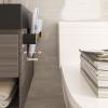 Bathroom Shoe Holder, Wall Mounted Slippers Rack, Self Adhesive Shoe Hanger, Multifunction Towel Bar, Kitchen Dish Cloths Hanger, Aluminium Alloy (Size : 68 * 5cm) view 4