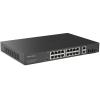 16 Port Full Gigabit PoE Switch with 2 *Gigabit SFP Ports & RJ45 Ports, Unmanaged Plug and Play, High Power Total Budget 300W, 802.3af/at Compliant, Fanless & Slience, Metal Housing, Rack Mount view 1