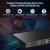 16 Port Full Gigabit PoE Switch with 2 *Gigabit SFP Ports & RJ45 Ports, Unmanaged Plug and Play, High Power Total Budget 300W, 802.3af/at Compliant, Fanless & Slience, Metal Housing, Rack Mount view 3