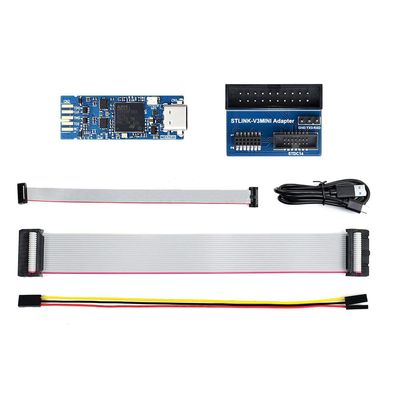 STLINK-V3MINIE Stand-Alone in-Circuit Debugger and Programmer for STM32 Onboard JTAG SWD Interface Connector Based on MCU Arm Cortex-M STM32 32-bit Microcontroller @XYGStudy