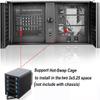 4U Rackmount Server Chassis with 6 x 5.25 Front Bays + 1 x 3.5 + 4 x 2.5 Bays view 3