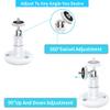2 Pack Adjustable Security Wall Mount for Ring Stick Up Cam & Ring Outdoor Cam Plus, Indoor Outdoor Mount Bracket for Arlo HD/2/3/4, Ceiling Mount Kit, VHB Adhesive or Screw, No Drill view 4