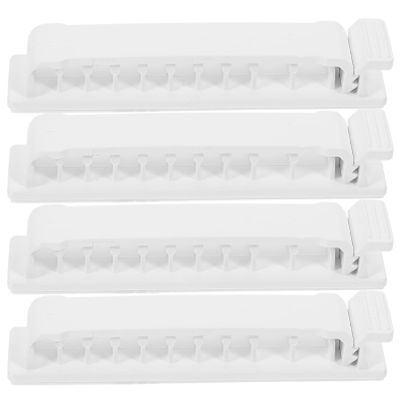 4pcs Data Cable Holder Cord Management Cable Management Cable Adhesive Organizer Cable Organizer Adhesive Cord Organizer Electric Wire Clamps Cord Keepers for Cables Cable Keeper