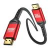 ALLEASA 8K HDMI 2.1 Cable 12ft, Certified 48Gbps Ultra High Speed Braided Cord, Supports 4K@120Hz 8K@60Hz, eARC HDR10+ HDCP 2.3, Compatible with PS5, Xbox Series X, Gaming PC, Roku TV & Monitor view 1