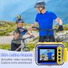 Pool Toy & Kids Underwater Camera 99FT Waterproof Kid Action Camera 1080P Video&20MP Photo with Flip Lens, Includes 32GB Card for Diving Swimming Beach Snorkeling.Birthday Gift for Boys - GKTZ view 3