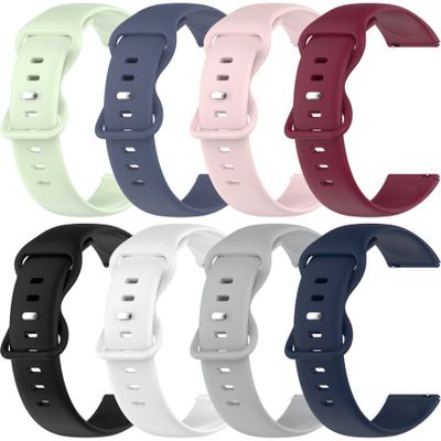 NineHorse Watch Straps Compatible with Withings ScanWatch 42MM,20MM Soft Silicone Smart Watch Bands Adjustable Quick Release Band Replacement Watch Band Wristband for Withings ScanWatch Accessories