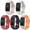 6Pack Bands Compatible with Fitbit Charge 6/Charge 5 Smart Watch Charge 6 Accessories Adjustable Silicone Replacement Straps Soft Sport Wristband view 1
