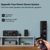 1Mii B06S Bluetooth 5.2 Receiver, HiFi Wireless Audio Adapter for Home Stereo System w/aptX HD& Low Latency, Volume Control for Car Speaker, Amplifier, with 3.5 mm/RCA Outputs, Long Range view 3