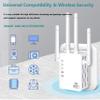 2022 WiFi Extender Signal Booster - for Home Covers Up to 8500 Sq.ft and 45 Devices, WiFi Booster with Ethernet Port, Easy Setup, Internet Range Extender - Compatible w/ Alexa, Fire Stick, Ring view 2