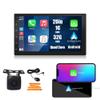KUNFINE Universal CarPlay/Android Auto Autoradio Android FM Radio Car Navigation Stereo Pad Multimedia Player GPS 7" IPS Touch Screen Display BT WiFi 2 Din Headunit Tablet Quad Core 1G+32G view 1