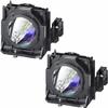 LEIYOSGART ET-LAD70 / ET-LAD70W Genuine Original Projector Lamp Replacement with Housing for Panasonic PT-DW750BU DW750LBU DW750WU DX820BU DZ780LWU DZ780LBU (Twin-Pack) view 1