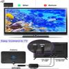 RUPA HDTV Digital Antenna, Ultra-Thin Outdoor Indoor Antenna, 1000 Miles Range, 4K 1080P UHF VHF Freeview, Support Older TV's Smart Amplifier Signal Booster with Coax Cable 16ft (Black) view 3