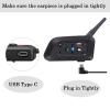 GaiRen Referee Communication System, Referee Headset Intercom with Earphone for Soccer Football Volleyball Official Handball (3 Pack) view 4