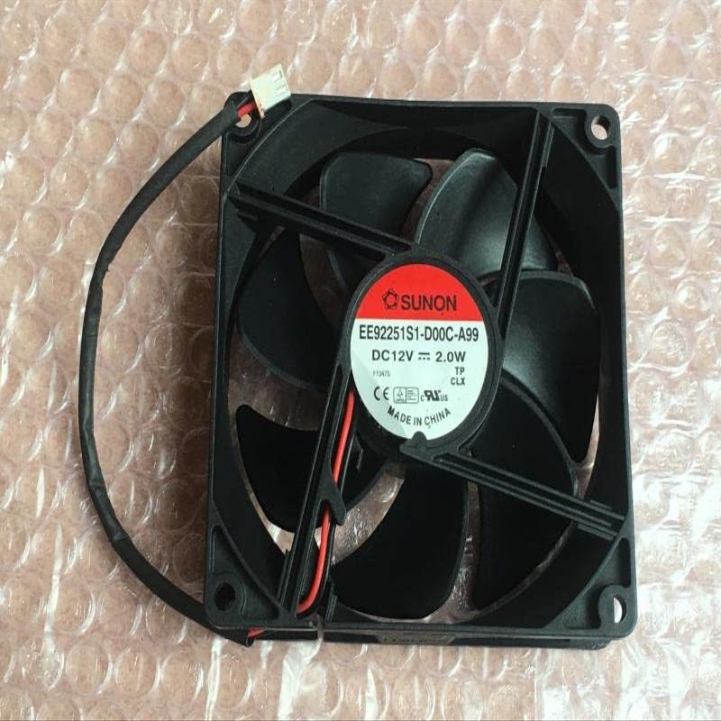 EE92251S1-D00C-A99 Fan for DC12V 2.0W 929225mm kleblser