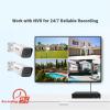 5MP Outdoor Camera 2592 X 1944P Bullet IP Security Camera, Outdoor IP67 Waterproof, 103 Viewing Angle, 3.6Mm Lens,2-Way Audio,Clear Night Vision view 3