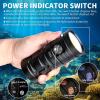 Dive Light,LetonPower TS S 10000Lumens 100m Underwater Video Light,Diving Flashlight,Waterproof Flashlight with Type-C Charging for Professional Under Water Sports view 3