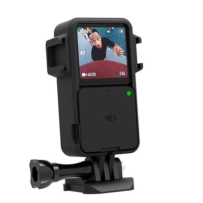 Aokicase Compatible for DJI Action 2 Anti-Scratch Camera Plastic Holder for DJI Action 2 Anti-Scratch Camera Accessories Black (A488)