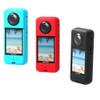 Aokicase Compatible with Insta360 One X3 Anti-Scratch Camera Silicone Case Protective Case for Insta 360 One X3 Action Anti-Scratch Camera Accessories Blue (A515) view 1