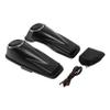 HR3 For Black Denim Saddlebag Lids w/ 6.5" Speaker Grills Compatible with 2018 Road Glide 2015-2017 Street Glide Special 2015 & 2017 Road Glide Special (Replace for OEM) view 1