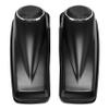 HR3 For Black Denim Saddlebag Lids w/ 6.5" Speaker Grills Compatible with 2018 Road Glide 2015-2017 Street Glide Special 2015 & 2017 Road Glide Special (Replace for OEM) view 2