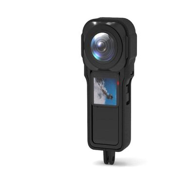 Aokicase Compatible with Insta360 One RS Anti-Scratch Camera Plastic Holder Protective Case for Insta 360 One X2 Action Anti-Scratch Camera Accessories Black (R01)