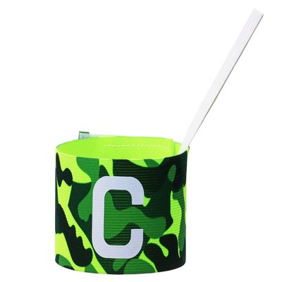 ONLYKXY Captain Armbands 6x37CM/2.36x14.56inch Adjustable Leader Armband for Soccer Basketball Volleyball School Team Competition Coach Players Wrist Arm Bands (Camouflage Green)