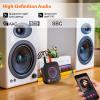 1Mii B06S+ LDAC Bluetooth 5.2 Receiver for Home Stereo Hi-Res Music Streaming, Hi-Fi Wireless Audio Adapter w/aptX HD Low Latency, Long Range Bluetooth Audio Receiver Volume Control, RCA/3.5mm Outputs view 2