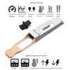 OPSTRAN 100GBASE-PSM4 QSFP28 Optical Transceiver Module Compatible with Dell Force10 QSFP28-100G-PSM4-IR 100G 1310nm 500m DDM MPO-12/APC SMF view 2