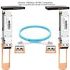 OPSTRAN 100GBASE-SR BiDi QSFP28 SWDM4 Optical Transceiver Module Compatible with Extreme QSFP28-BIDI-100G 850nm 100m DOM Duplex LC MMF view 4
