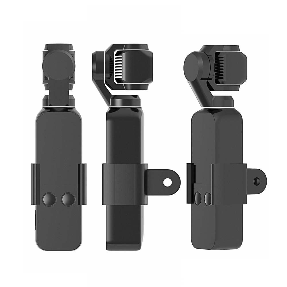 Aokicase Compatible for DJI osmo Pocket Bezel Mounts Accessory Adapter Extensions for Sports Cameras for Mounting Bracket DJI osmo Pocket Anti-Scratch Camera Accessories Black (A405)
