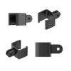 Aokicase Compatible for DJI osmo Pocket Bezel Mounts Accessory Adapter Extensions for Sports Cameras for Mounting Bracket DJI osmo Pocket Anti-Scratch Camera Accessories Black (A405) view 2