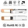 OPSTRAN 100GBASE-SR BiDi QSFP28 SWDM4 Optical Transceiver Module Compatible with Juniper JNP-QSFP-100G-BXSR 850nm 100m DOM Duplex LC MMF view 3