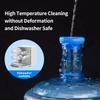 3 & 5 Gallon Water Jug Cap Reusable - Non-Spill 55mm Water Bottle Caps,Silicone Replacement Cap Lids Anti Splash 10 Pack view 3