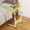 MOFOCO Medical Side Table, Laptop Desk with Wheels, Adjustable Height, Flat Packed, for Home and Hospital view 3