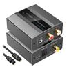 Pasotim Optical to RCA Converter Audio Converter Digital to Analog Audio Coaxial to RCA Adapter 3.5mm AUX with Optical Cable, 500317296 view 1
