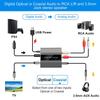 Pasotim Optical to RCA Converter Audio Converter Digital to Analog Audio Coaxial to RCA Adapter 3.5mm AUX with Optical Cable, 500317296 view 3
