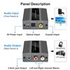 Pasotim Optical to RCA Converter Audio Converter Digital to Analog Audio Coaxial to RCA Adapter 3.5mm AUX with Optical Cable, 500317296 view 4